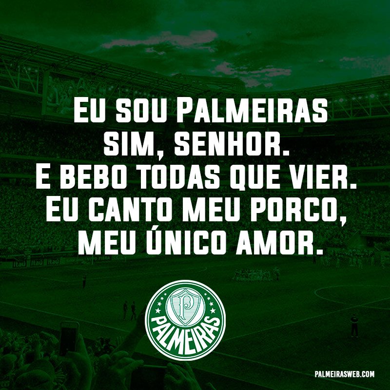 HOJE TEM VERDÃO! VAMOS PRA CIIIIMA PORCOOOOO! HOJE A DECISÃO É EM CASA. VAMOS  JOGAR COM ALMA CORAÇÃO! #Palmeiras #sep #verdao…