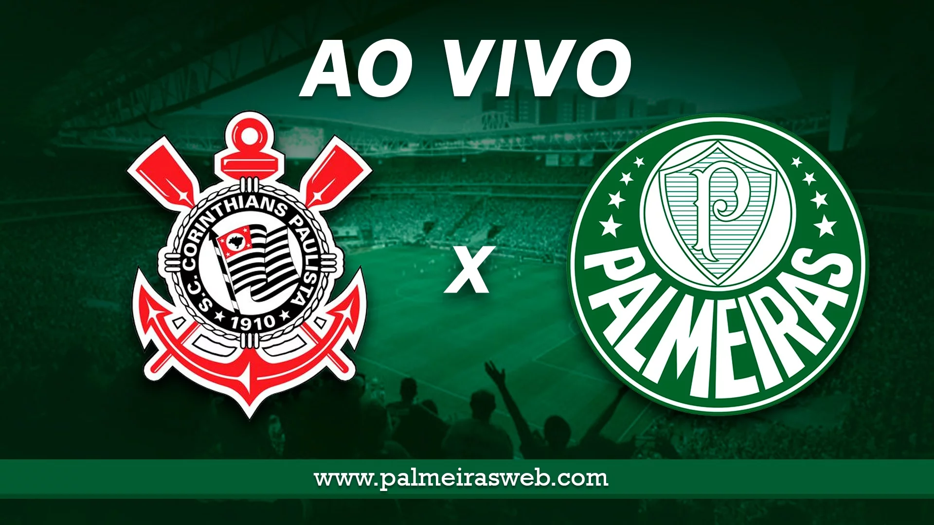 Onde assistir Corinthians x Palmeiras AO VIVO pela semifinal do Paulista