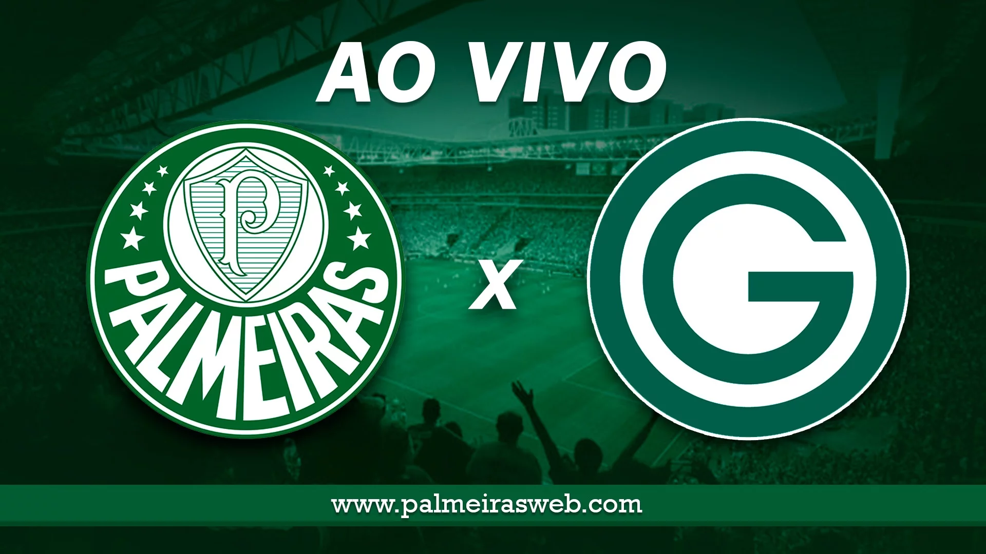 Onde assistir e quem narra Palmeiras x Goiás