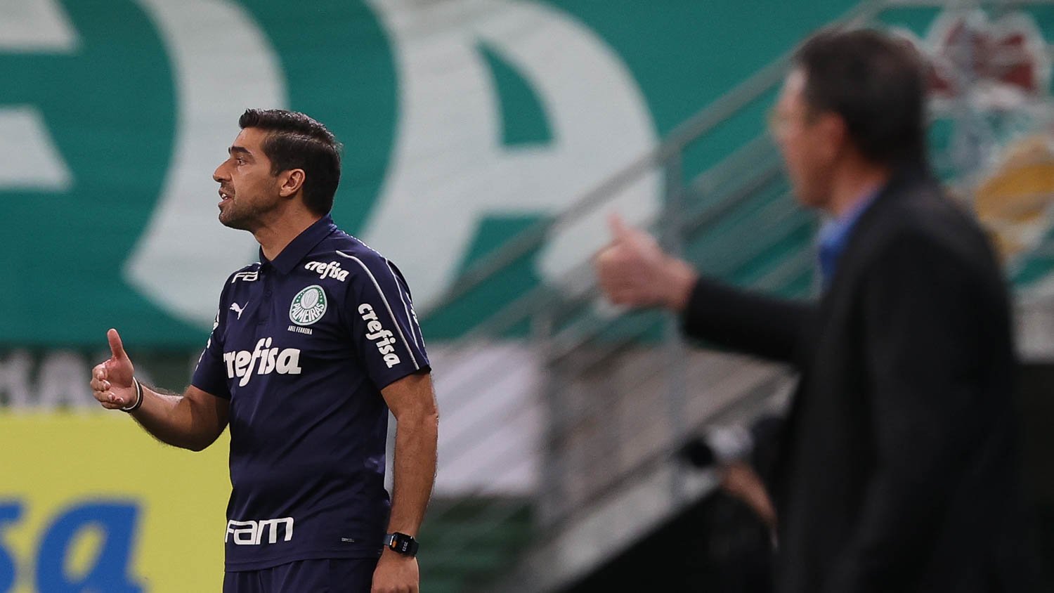 Abel exalta trabalho no Palmeiras e coloca Klopp e Guardiola na conversa; Verdão empatou com o Vasco em 1 a 1 pelo Brasileirão