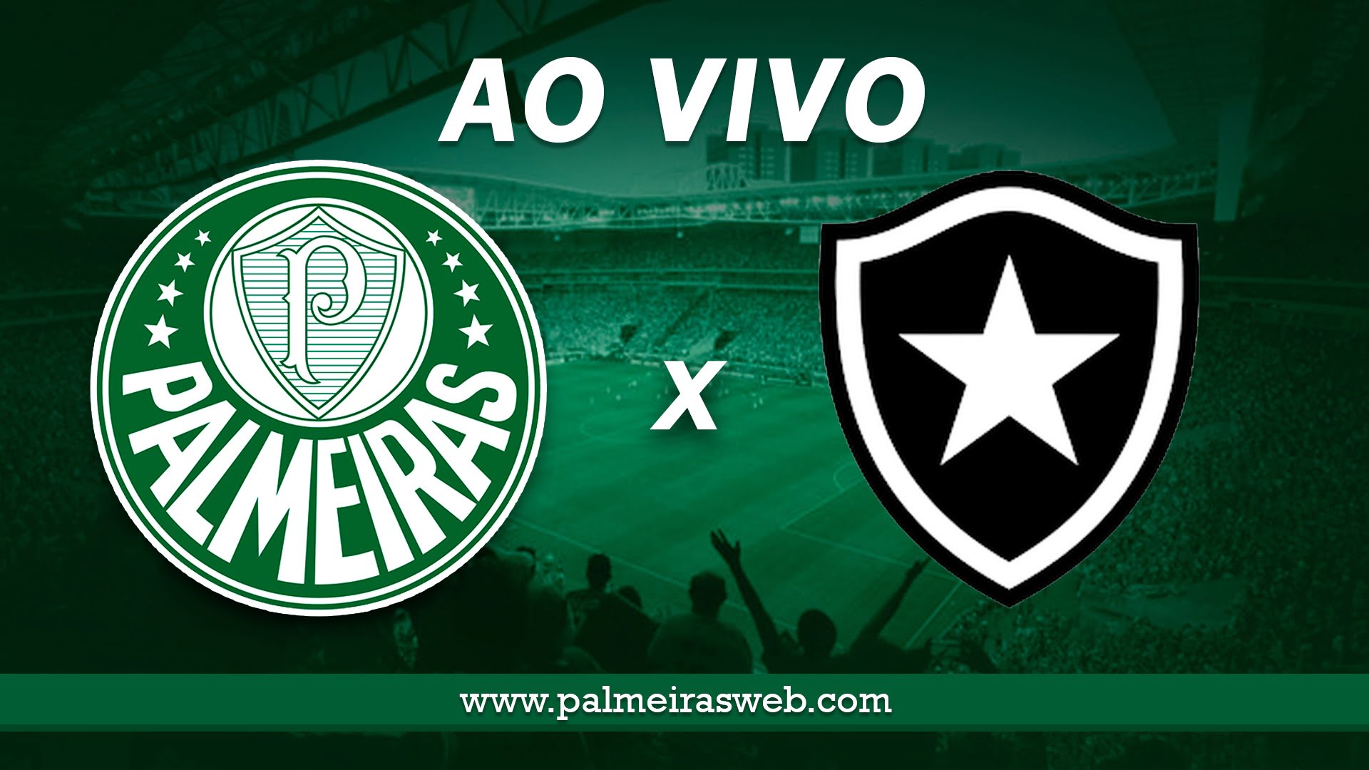 Palmeiras x Botafogo AO VIVO