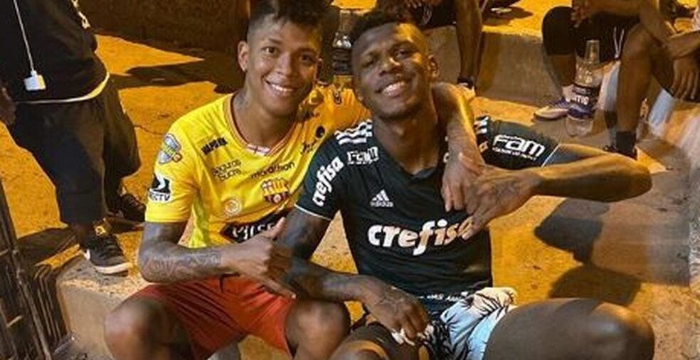 Arboleda vestiu a camisa do Palmeiras 