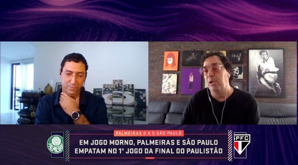 Abel é colocado na conversa e PVC e Casagrande tretam ao vivo: “Você está sendo grosseiro" 1 PVC e Casagrande discutiram