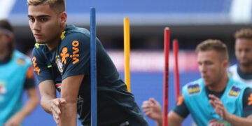 Andreas Pereira. Foto: Lucas Figueiredo/CBF