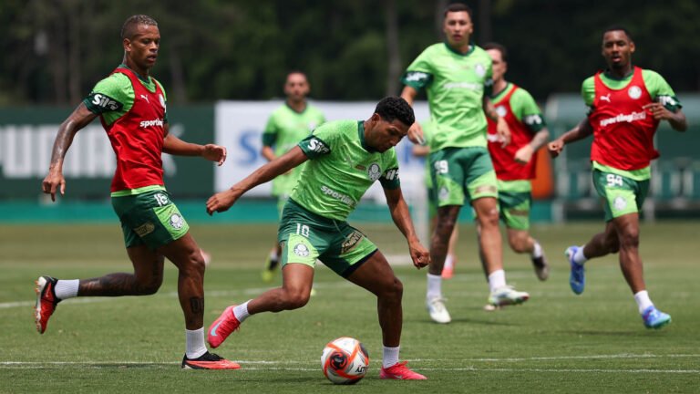 Elenco do Palmeiras. Foto: Cesar Greco