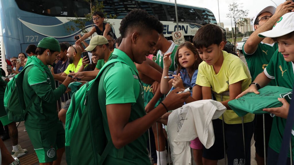 Estêvão. Foto: Cesar Greco/Palmeiras