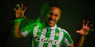 Vitor Roque. Foto: Divulgação/Betis