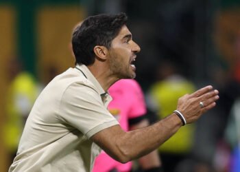 Abel Ferreira. Foto: Cesar Greco/Palmeiras