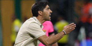 Abel Ferreira. Foto: Cesar Greco/Palmeiras