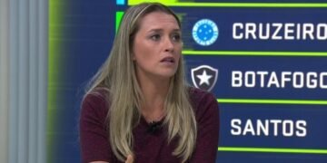 Ana Thaís diz tudo. Foto: Reprodução/SporTV