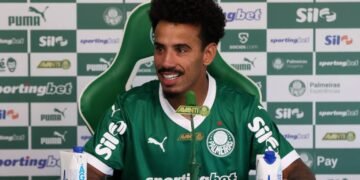 Lucas Evangelista. Foto: Cesar Greco/Palmeiras