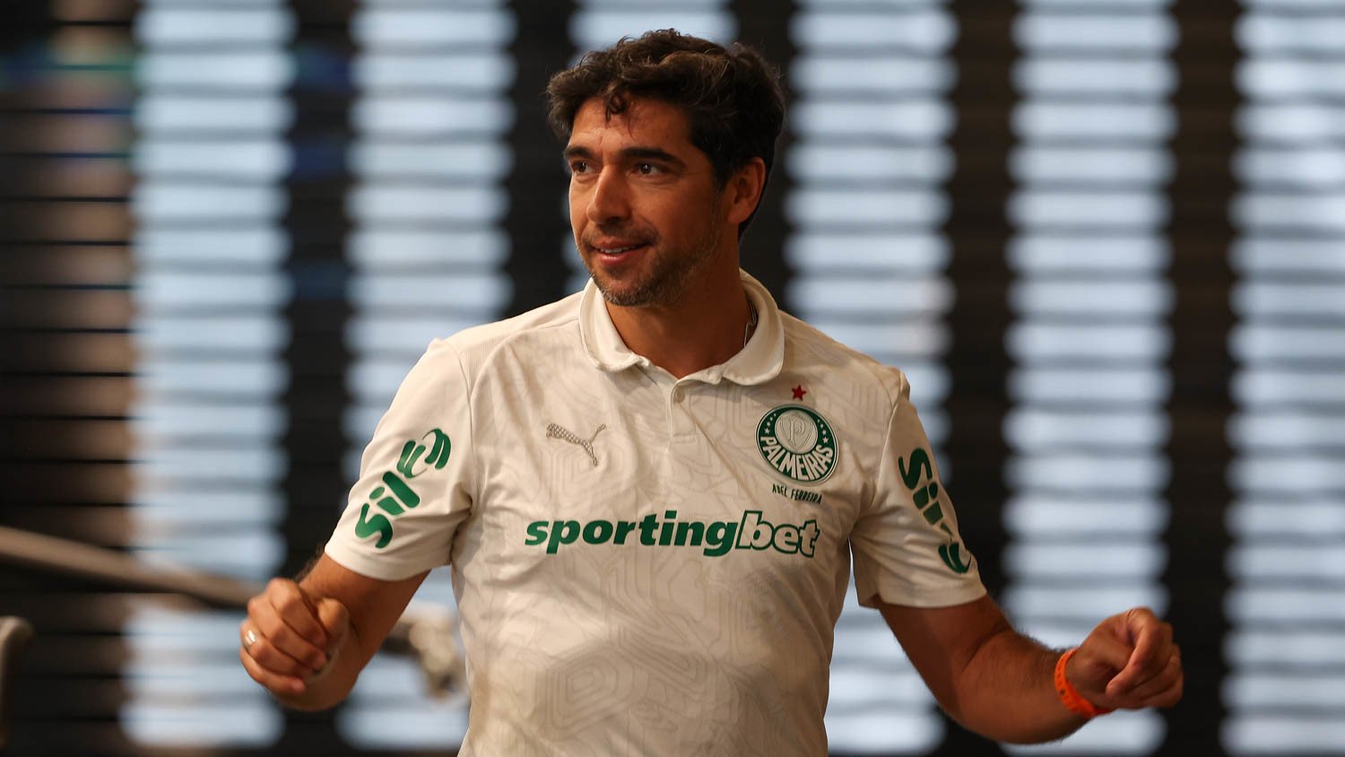 Abel Ferreira. Foto: Cesar Greco/Palmeiras