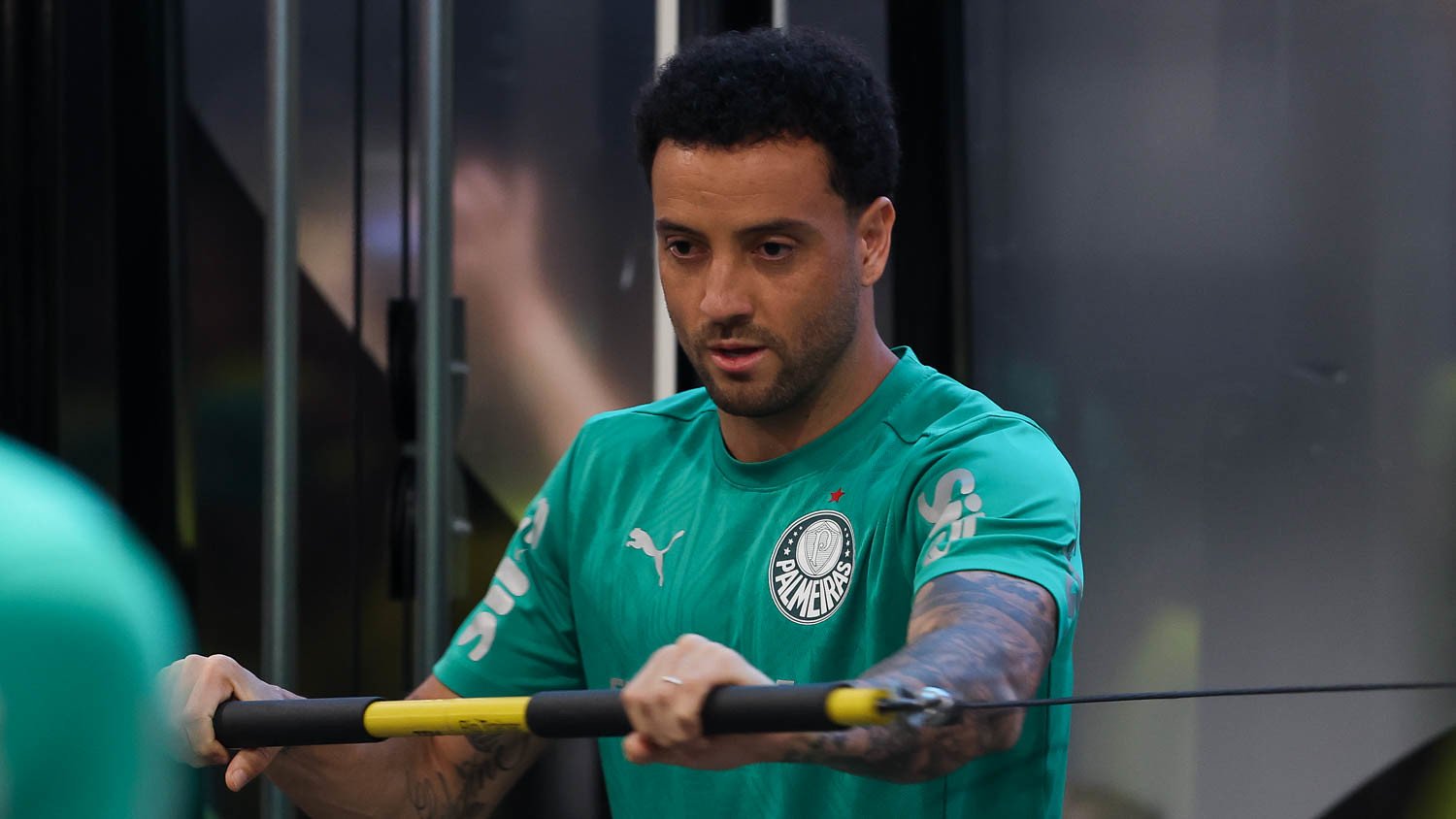 Felipe Anderson. Foto: Cesar Greco/Palmeiras