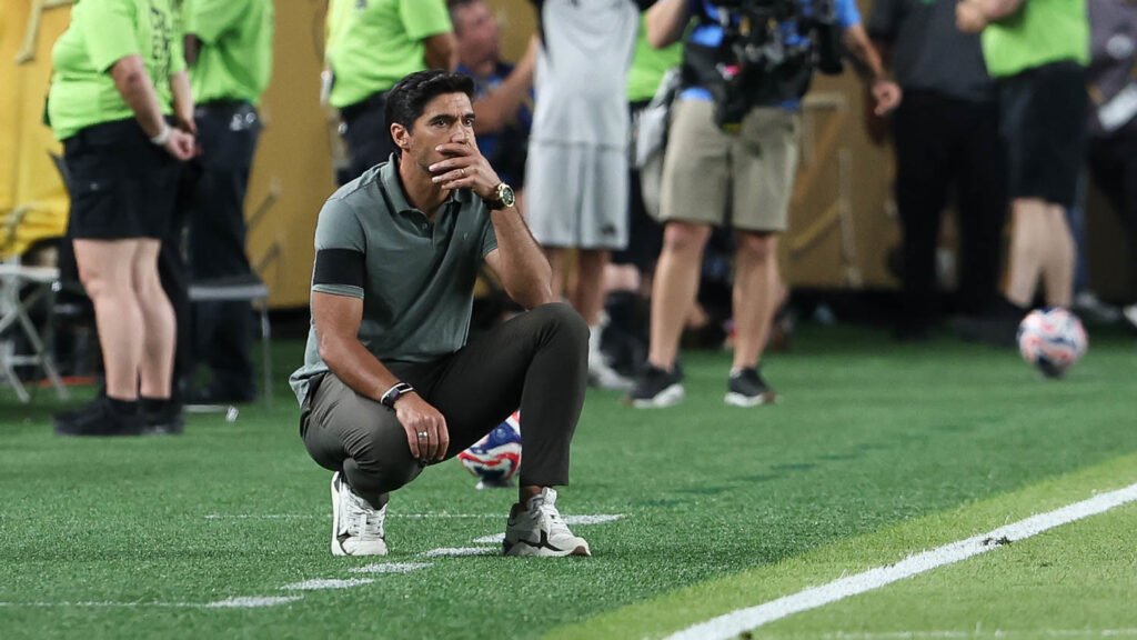 Conselheiros pedem reunião e situação de Abel Ferreira é exposta no Palmeiras, diz site 2 Abel Ferreira. Foto: Cesar Greco/Palmeiras