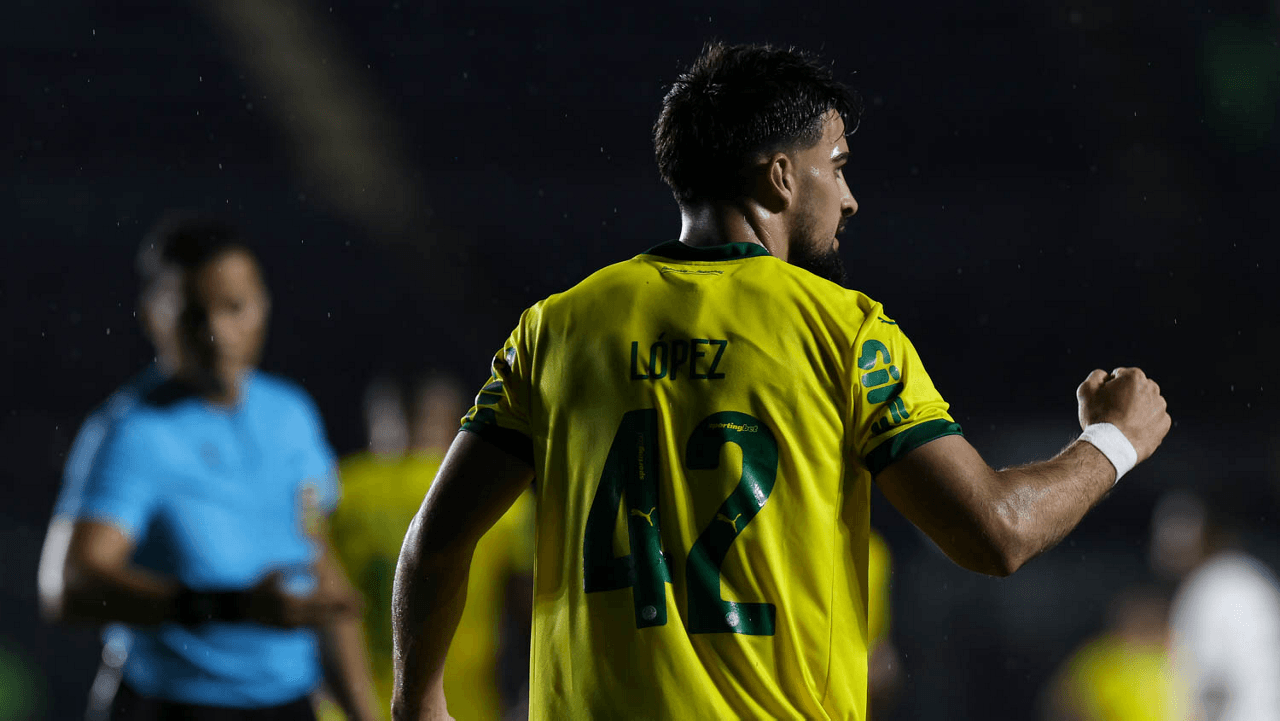 Flaco López. Foto: Cesar Greco/Palmeiras  - Barros responde sobre o atacante