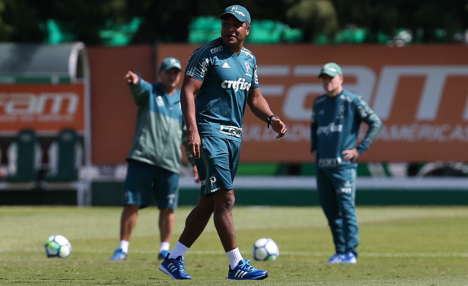 Roger Machado. Foto: Cesar Greco/Palmeiras 