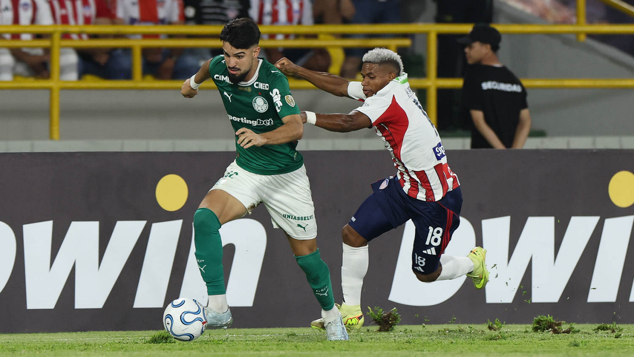 Abel Ferreira coloca Renato Gaúcho na conversa e manda a real sobre técnico do Vasco 3 Junior Barranquilla x Palmeiras, pela Libertadores. Foto: Cesar Greco/Palmeiras/by Canon
