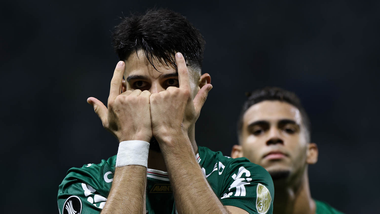 (Foto: Cesar Greco/Palmeiras/by Canon) - Flaco López foi o autor do segundo gol do Verdão de Abel Ferreira.