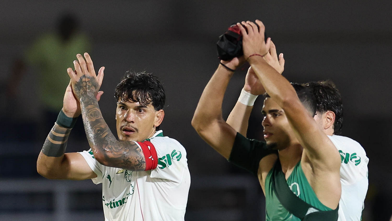 Bragantino x Palmeiras, pelo Campeonato Brasileiro. Foto: Cesar Greco/Palmeiras