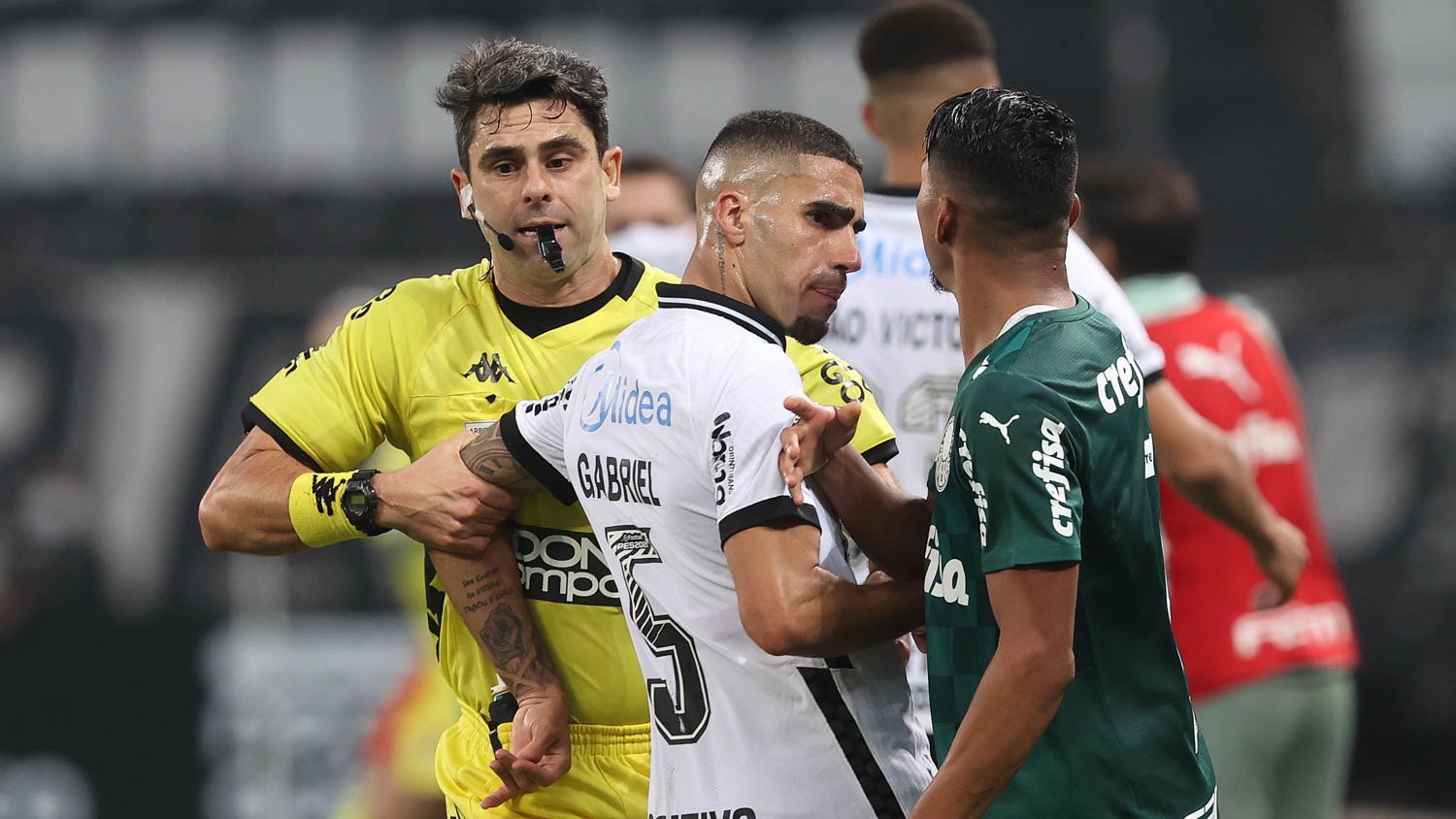O árbitro Flávio Rodrigues de Souza estará no comando de Corinthians x Palmeiras. Foto: Cesar Greco