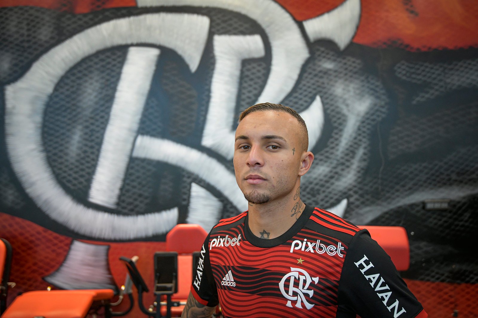 Foto: Marcelo Cortes / Flamengo - Everton Cebolinha tem contrato somente até dezembro. 