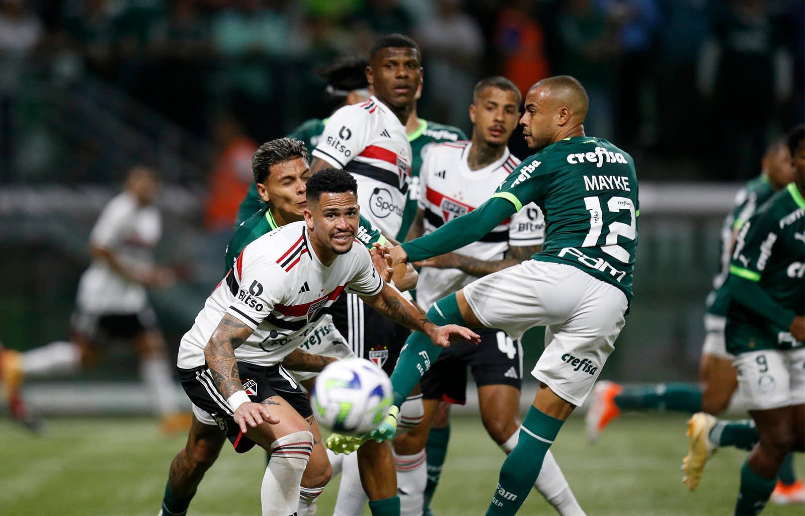 Flagrado com camisa do Palmeiras, Arboleda tem futuro encaminhado no São Paulo 3 Arboleda, zagueiro do Tricolor. Foto: Paulo Pinto / saopaulofc