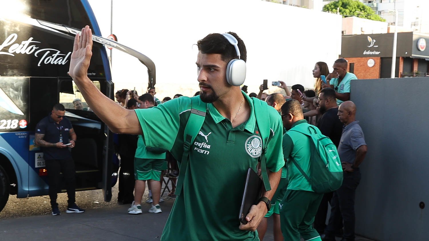 Flaco López, um dos principais destaques do elenco do Palmeiras, está na mira do Benfica. Foto: Cesar Greco