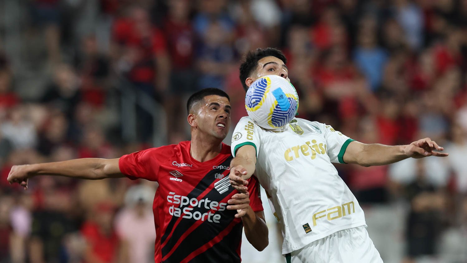 Palmeiras x Athletico-PR, com o vidente cravando o resultado. Foto: Cesar Greco