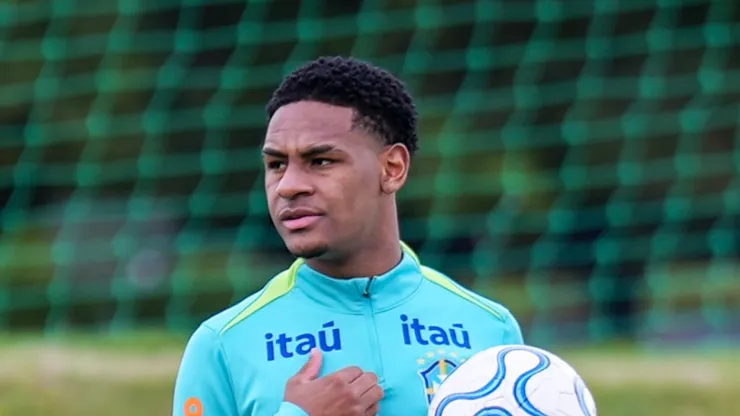 Eduardo Conceição, atacante do Palmeiras, na mira da Europa. Foto: Nelson Terme / CBF.