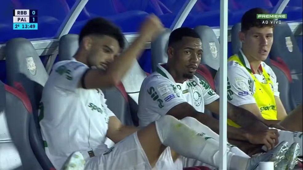 Flaco López, atacante do Palmeiras teve situação analisada pelo Palmeiras. Foto: Reprodução/Premiere 