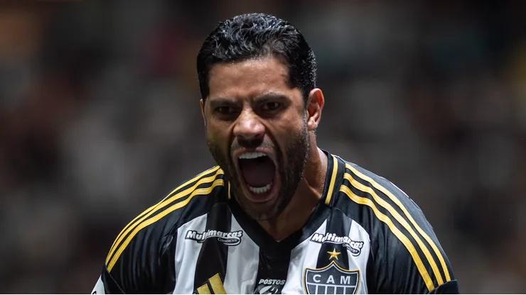 Hulk, do Atlético-MG, tem agitado a torcida do Palmeiras. Foto: Alessandra Torres/AGIF