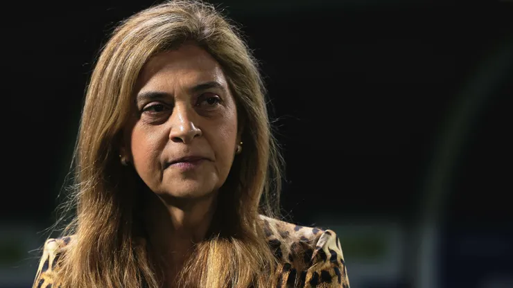 Leila Pereira deve liberar gringo do Palmeiras. Foto: Ettore Chiereguini/AGIF