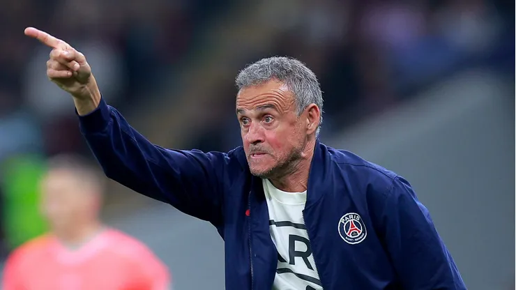PSG de Luis Enrique pode pagar R$ 267 milhões para tirar atacante do Palmeiras 1 Luis Enrique, atual comandante do PSG, da França. Foto: Getty Images