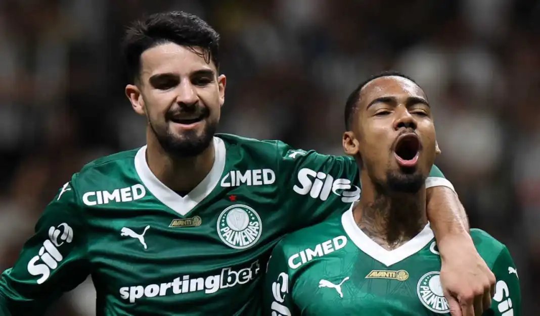 Allan e Flaco. Foto: Cesar Greco/Palmeiras