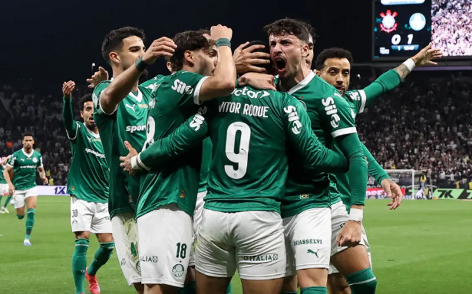 Elenco atual do Palmeiras. Foto: Cesar Greco