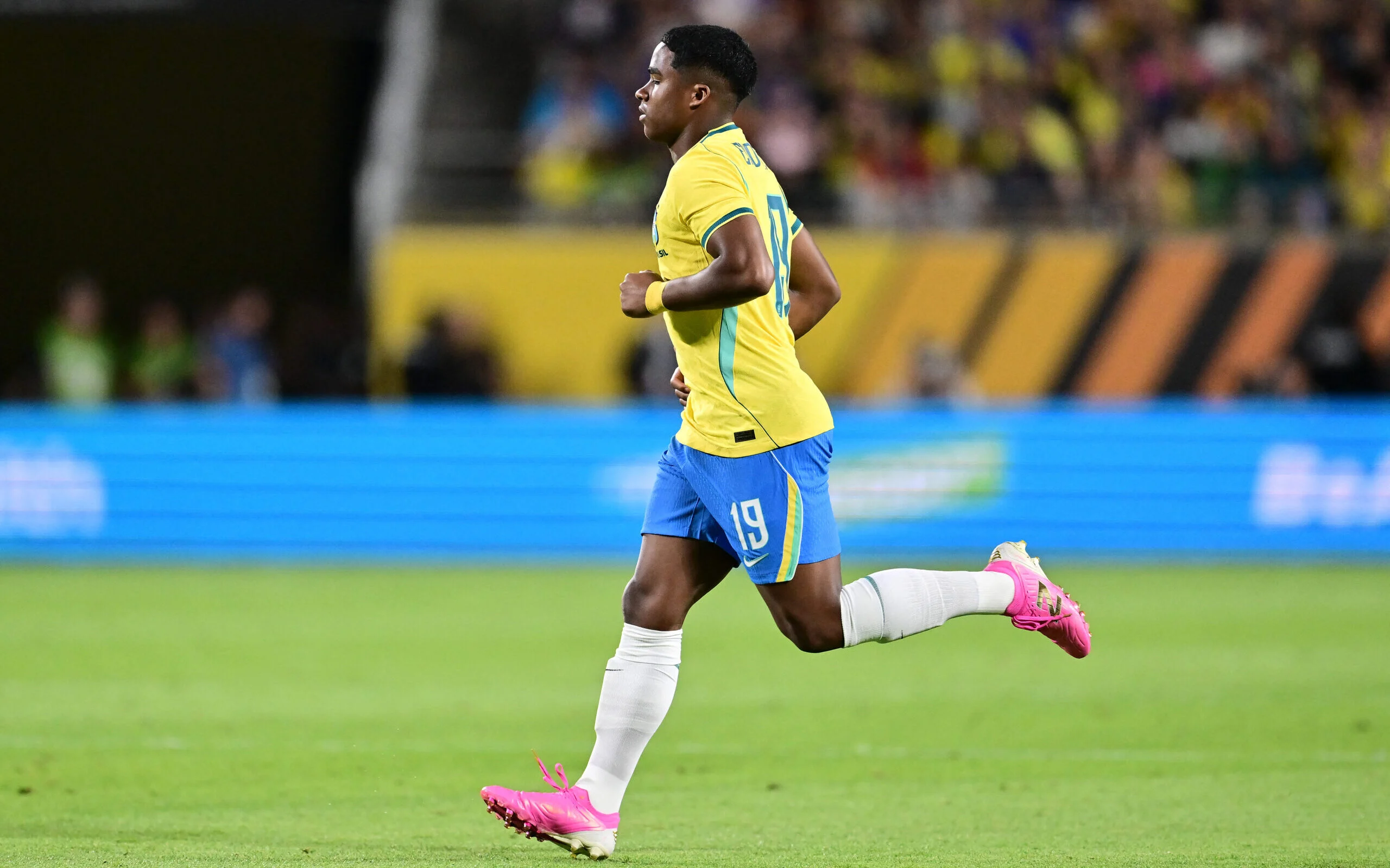 Endrick deu detalhes sobre sua relação com Ancelotti. Foto: Julio Aguilar/Getty Images via AFP