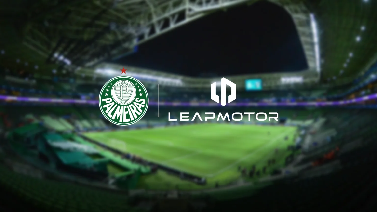 Leapmotor, novo patrocinador do Palmeiras. Foto: Site oficial/Palmeiras
