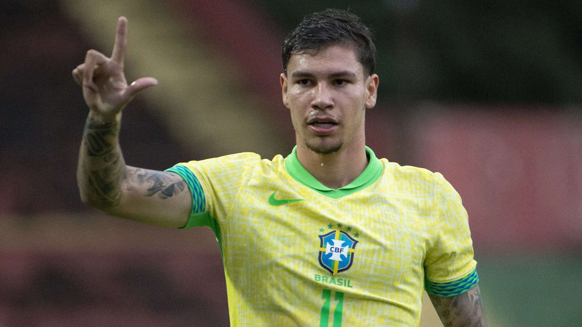 PSG de Luis Enrique pode pagar R$ 267 milhões para tirar atacante do Palmeiras 2 Erick Belé é um dos principais destaques da base do Palmeiras e está na mira do PSG de Luis Enrique. Foto: Anderson Romão/AGIF