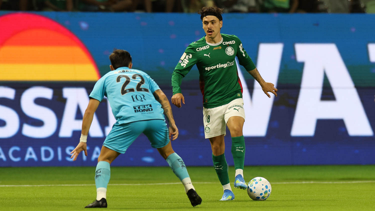 Palmeiras x Santos, pelo Campeonato Brasileiro. Foto: Cesar Greco