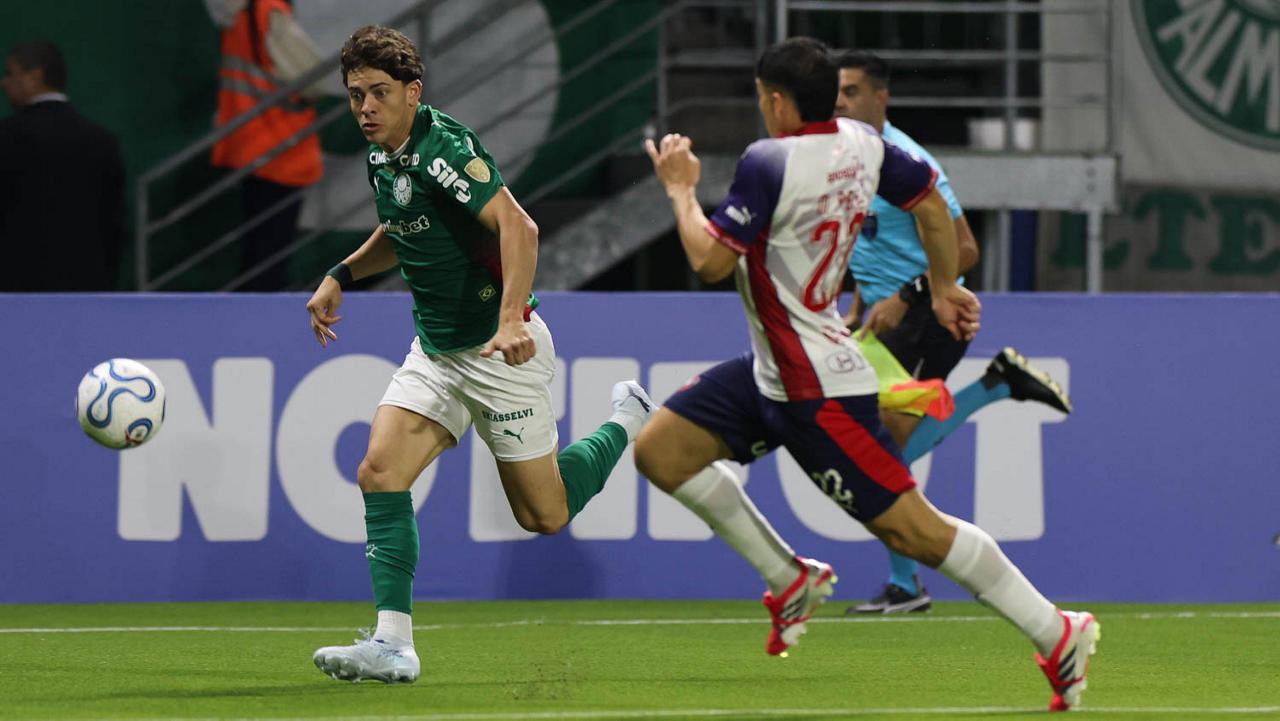 Palmeiras x Cerro Porteño, pela Copa Libertadores da América. Foto: Cesar Greco/Palmeiras - Mancha Verde sobe o tom