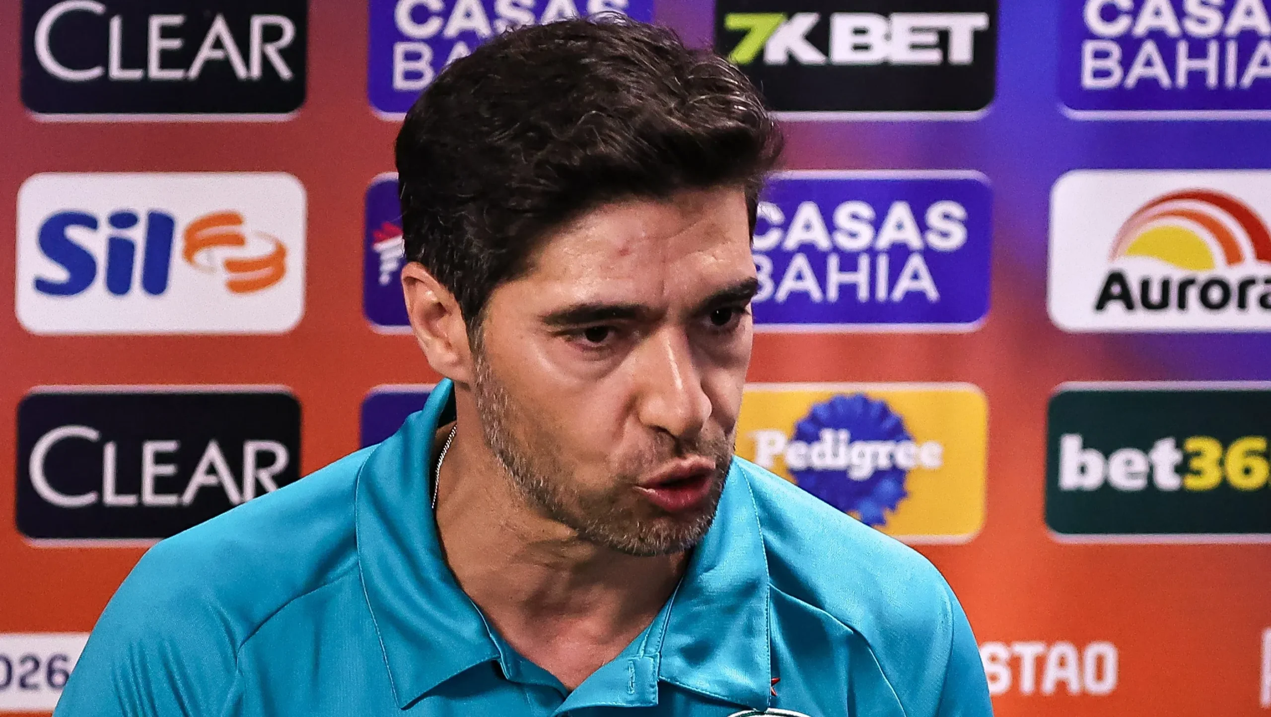 Abel Ferreira, técnico do Palmeiras, perde mais um titular. Foto: Fabio Giannelli/AGIF