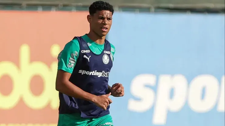 Palmeiras de Leila recebe contato da Europa e resposta surpreende 3 Luis Pacheco, volante do Palmeiras. Foto: Fabio Menotti/Palmeiras